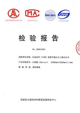 檢驗(yàn)報(bào)告