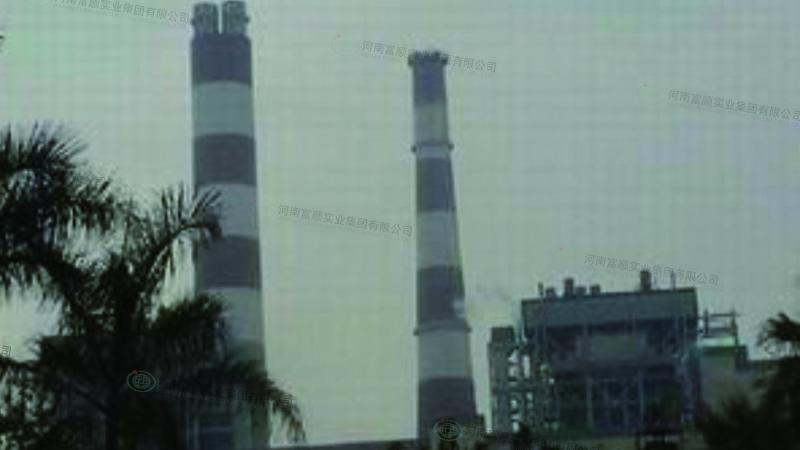 廈門華夏國際電力發(fā)展有限公司煙囪拆除