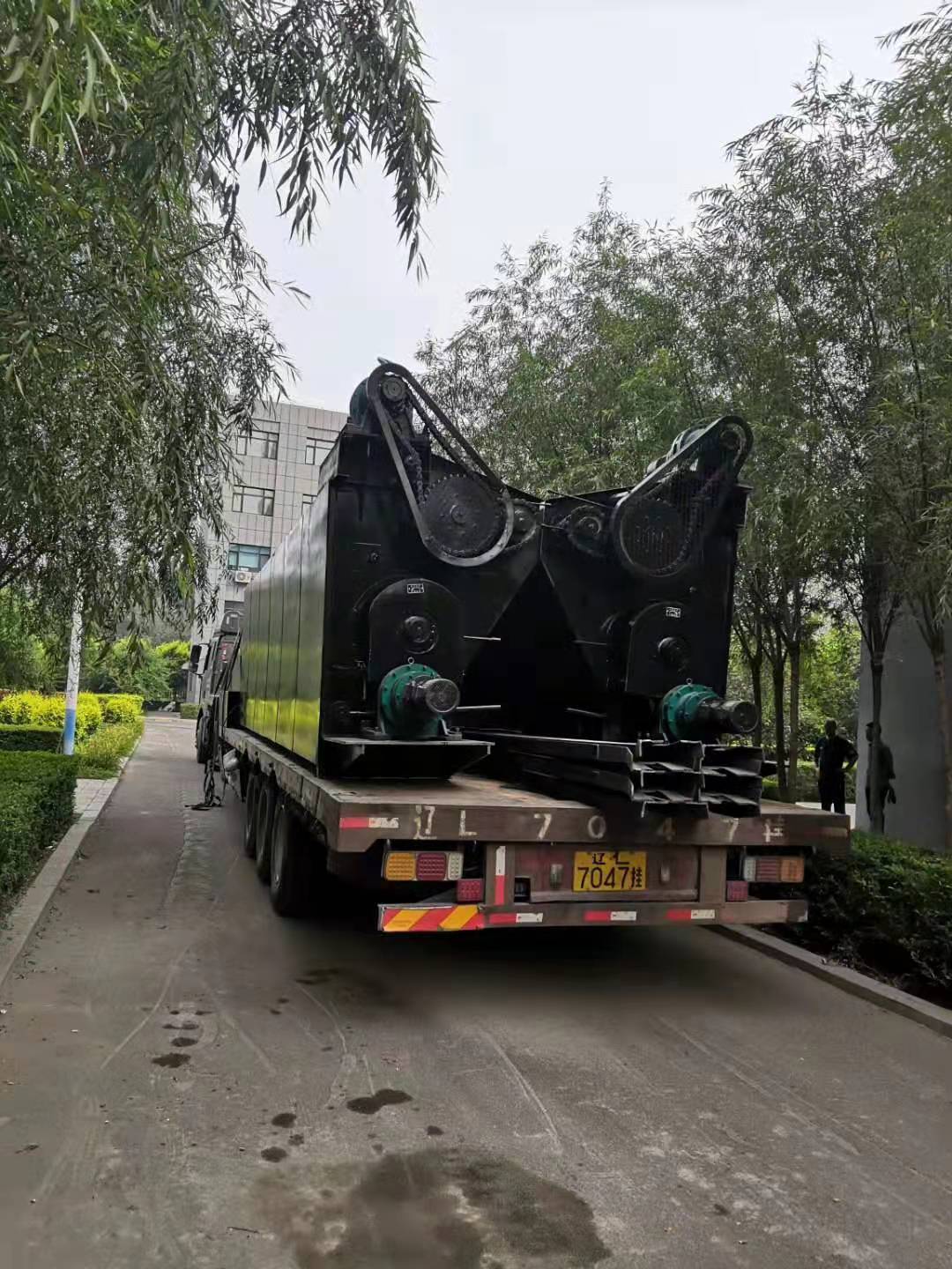 160噸橫梁爐排施工