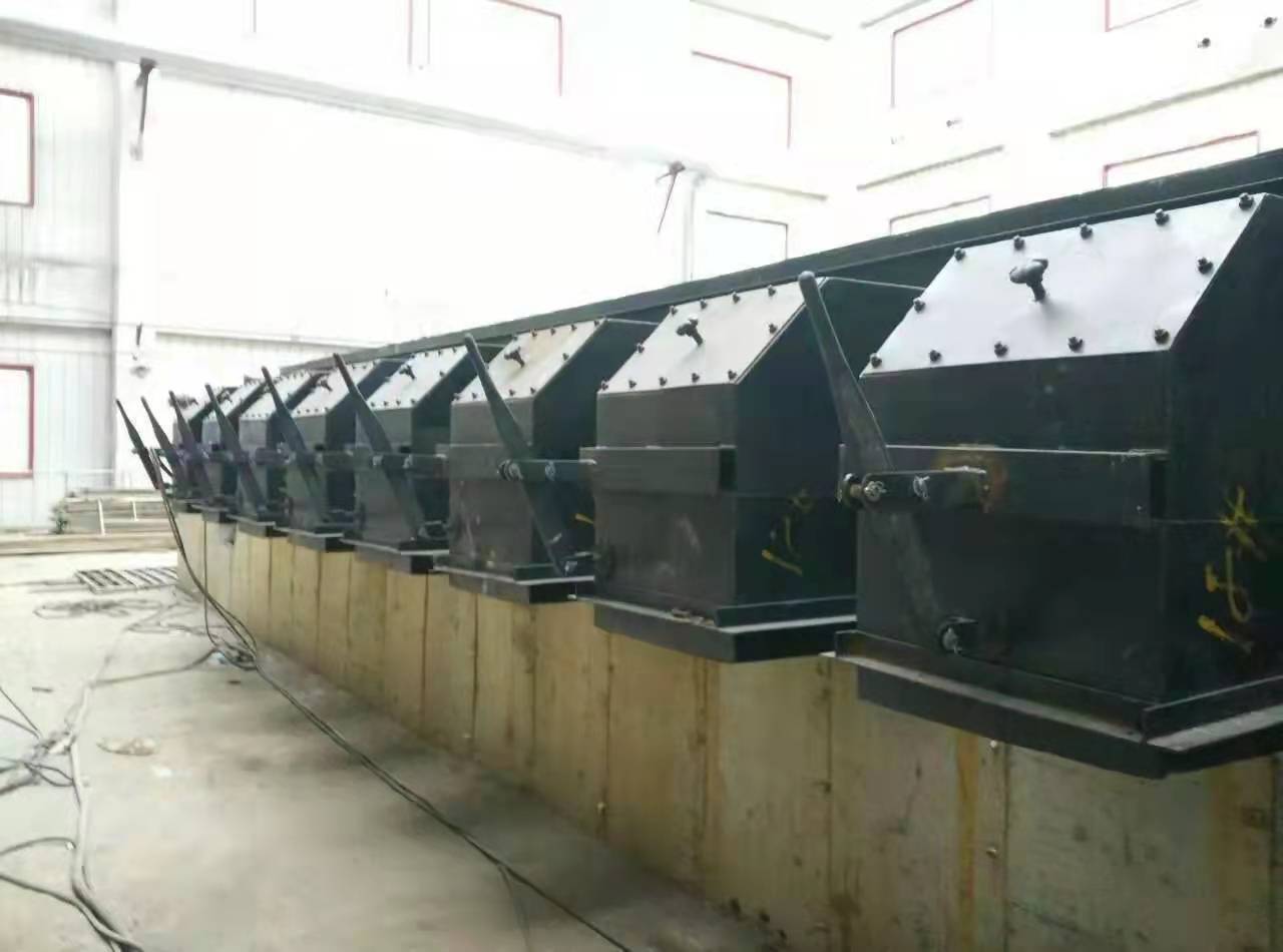 120噸橫梁式鏈條爐排施工