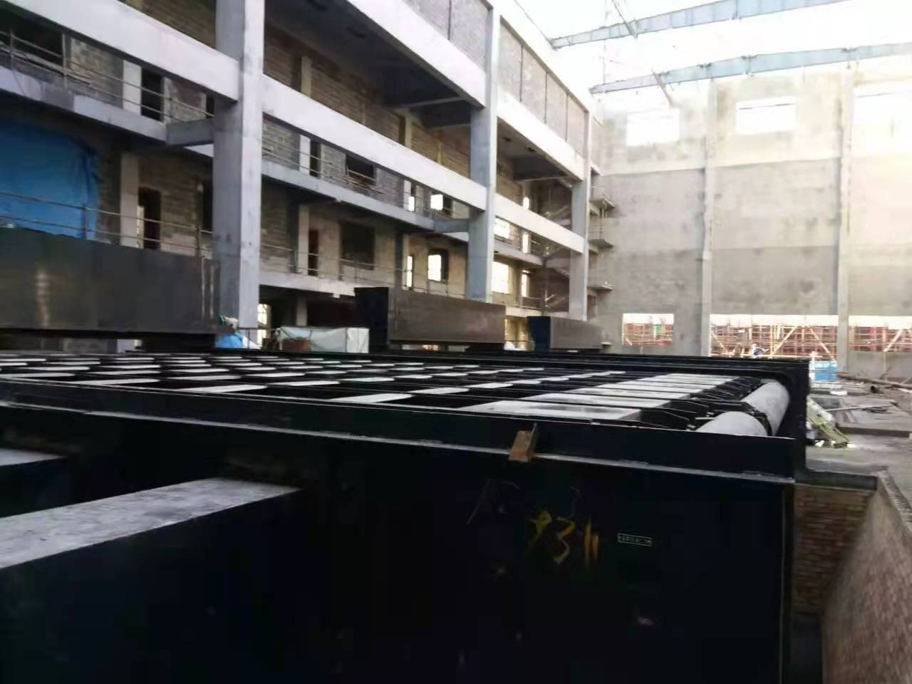 100噸橫梁爐排