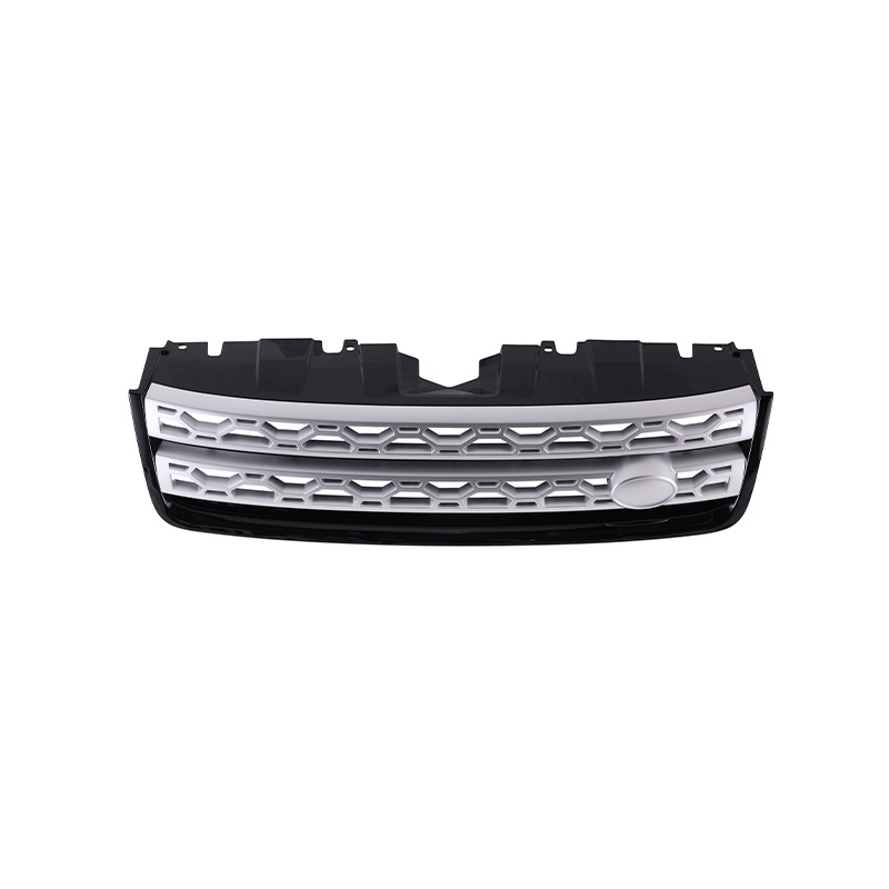 Grille gloss black+silver