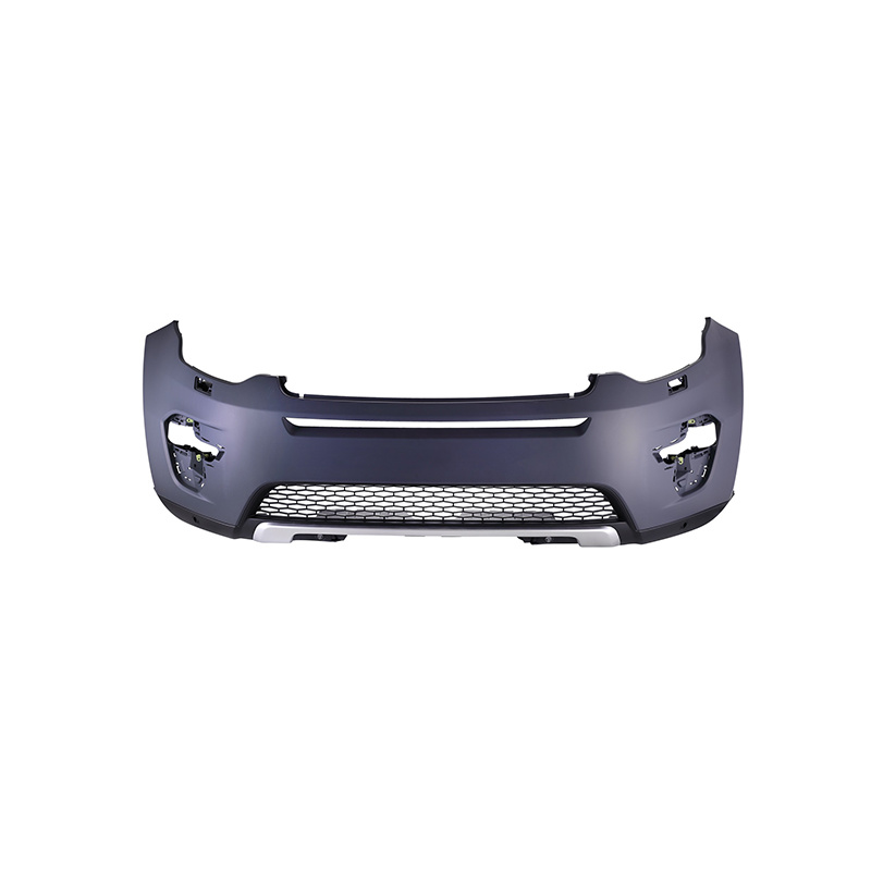 Front bumper, with lt silver,with park aid holes, w/o camera,primed