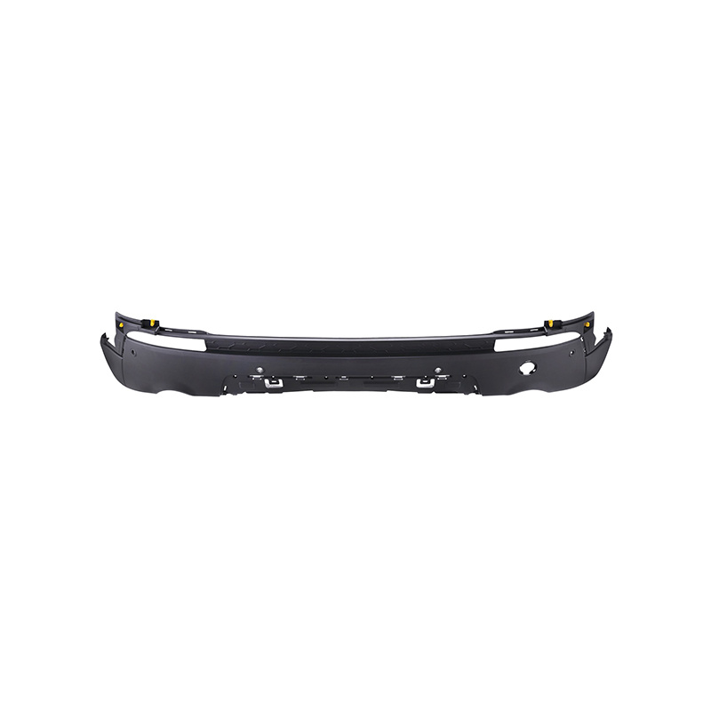 Rear bumper with park aid holes
