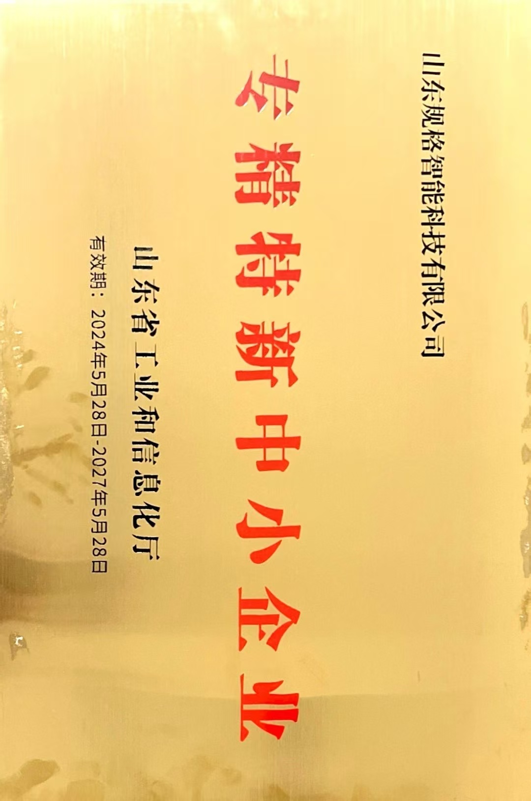 專精特新中小企業(yè)