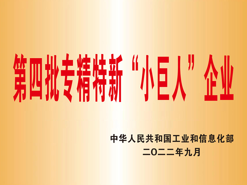 第四批專精特新“小巨人”企業(yè)