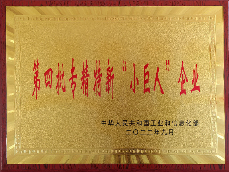 第四批專精特新“小巨人”企業(yè)
