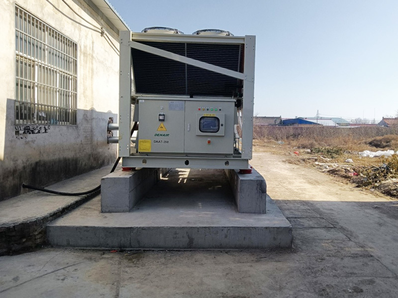 Underfloor heating in a residential area in Linyi County, Yuncheng City