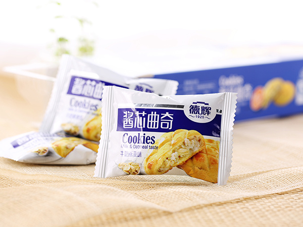 醬芯曲奇（牛奶燕麥味）128g