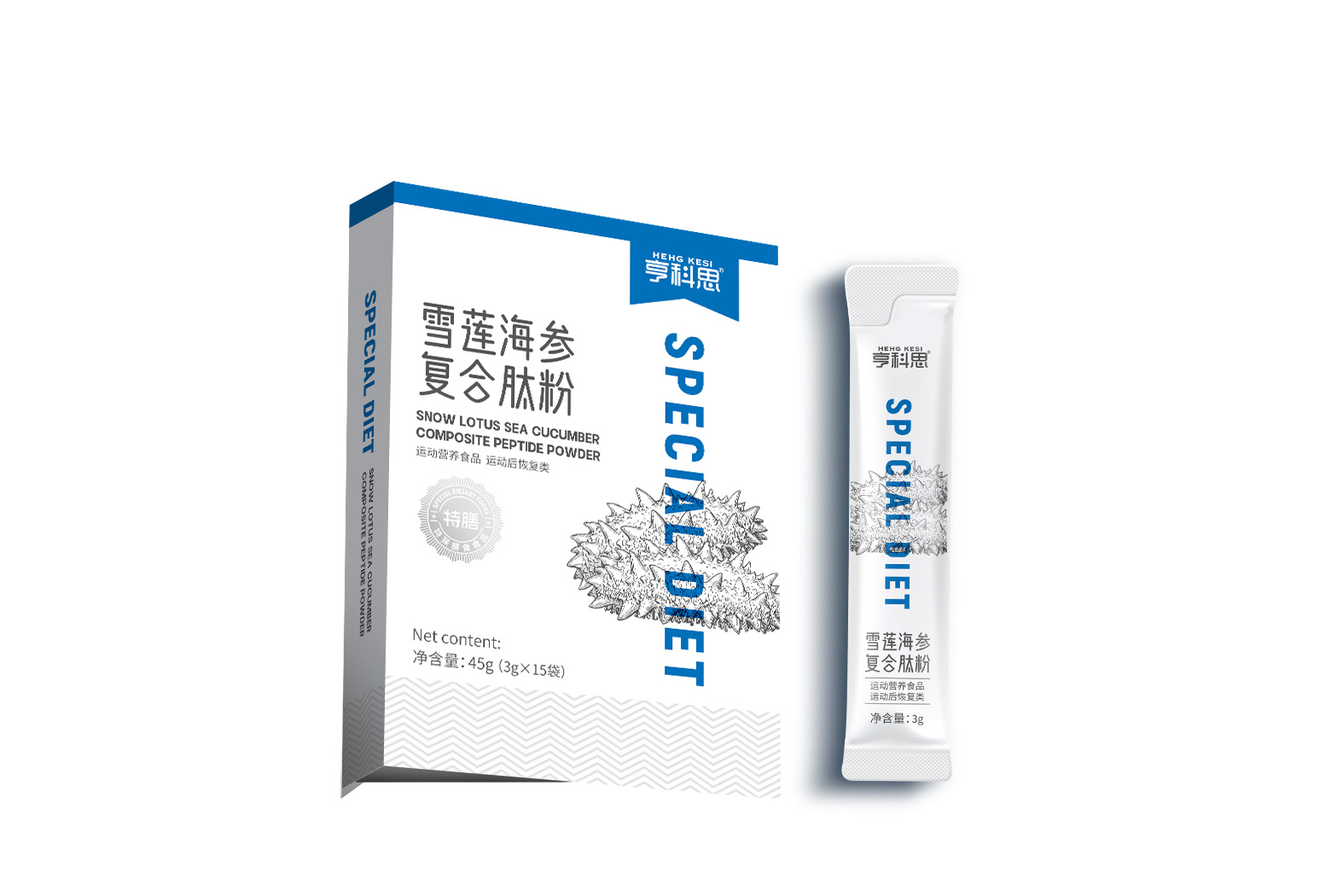 雪莲海参复合肽粉