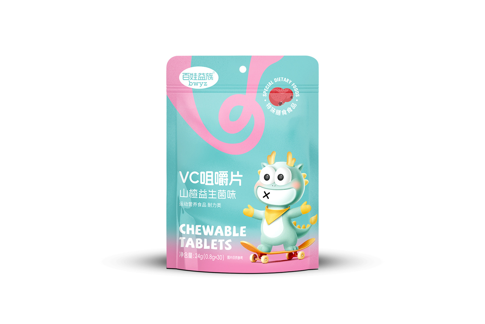 袋装 VC片山楂益生菌味