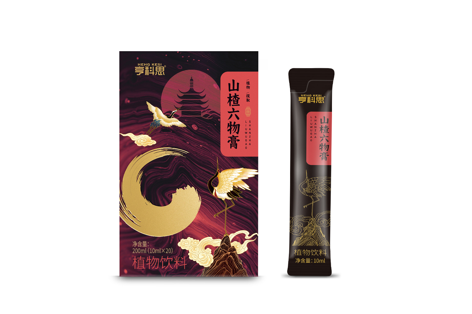 山楂六物膏