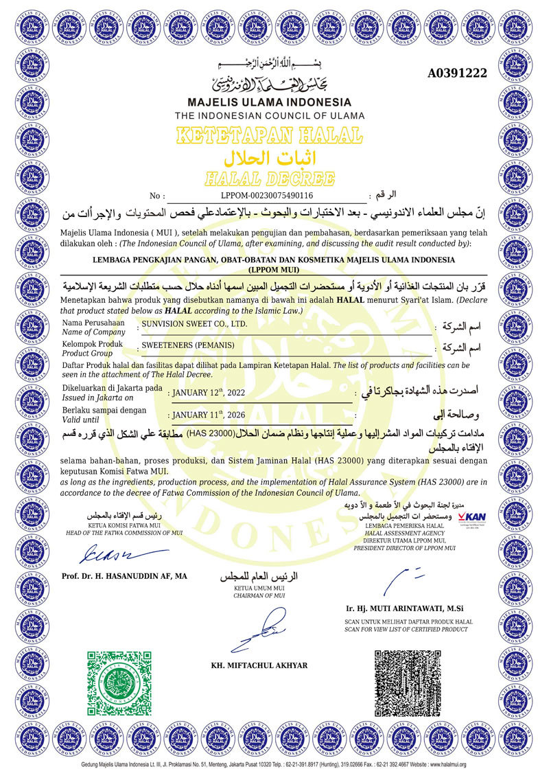 2022HALAL Certificate