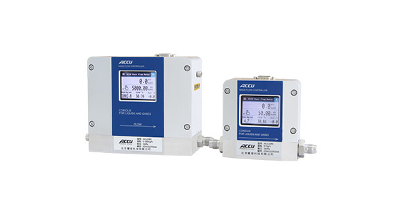 Coriolis mass flow controller measurement and control of refrigerant