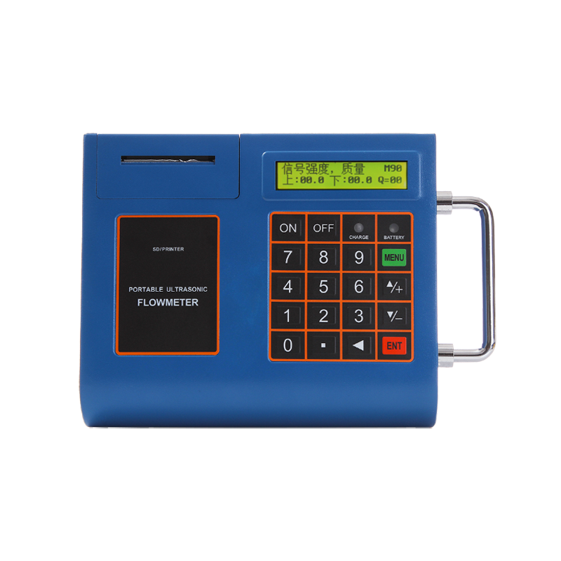 Portable ultrasonic flowmeter
