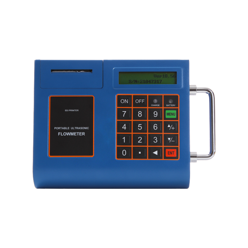Portable ultrasonic flowmeter