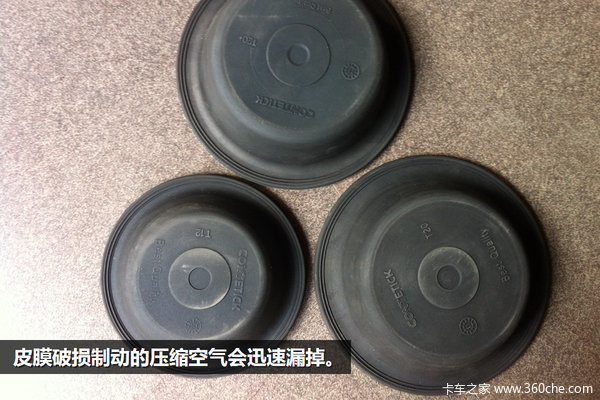 巧用塑料袋 应急处理挂车制动分泵漏气