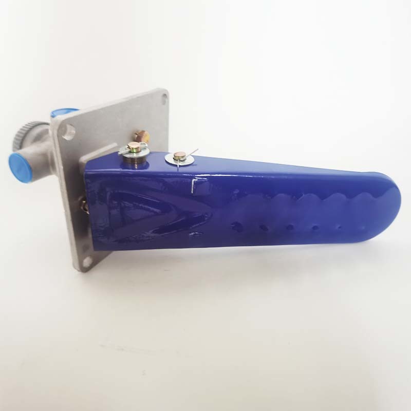 Loading mechanism brake control valve