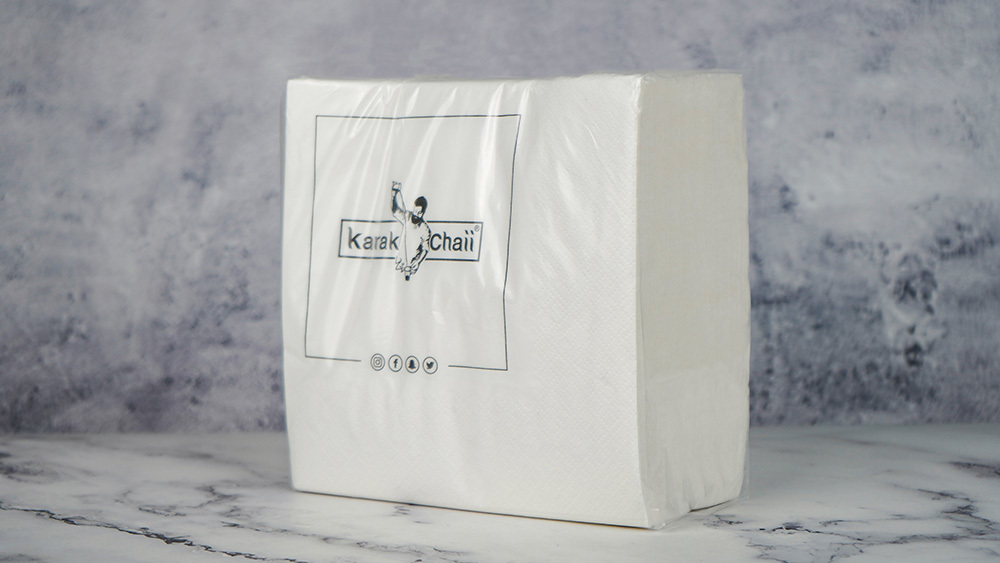 33cm*33cm 1/4 Fold white lunch napkins 33cm*33cm 1/4 Fold white lunch napkins