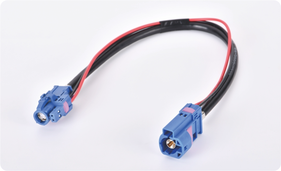 Fakra HSD4+2 Right Angle Series Harness
