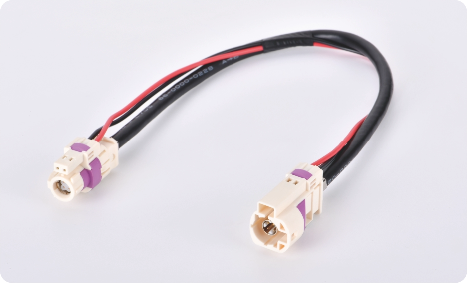 Fakra HSD4+2 straight Series Harness