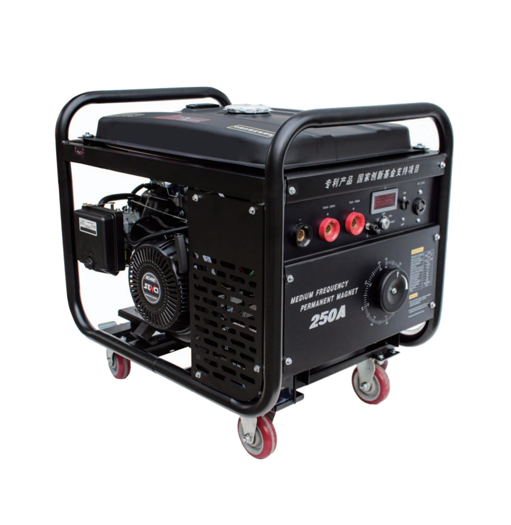 250 Amp KH192F Petrol Engine Driven AC/DC Stick Portable Welder AXQ-250A