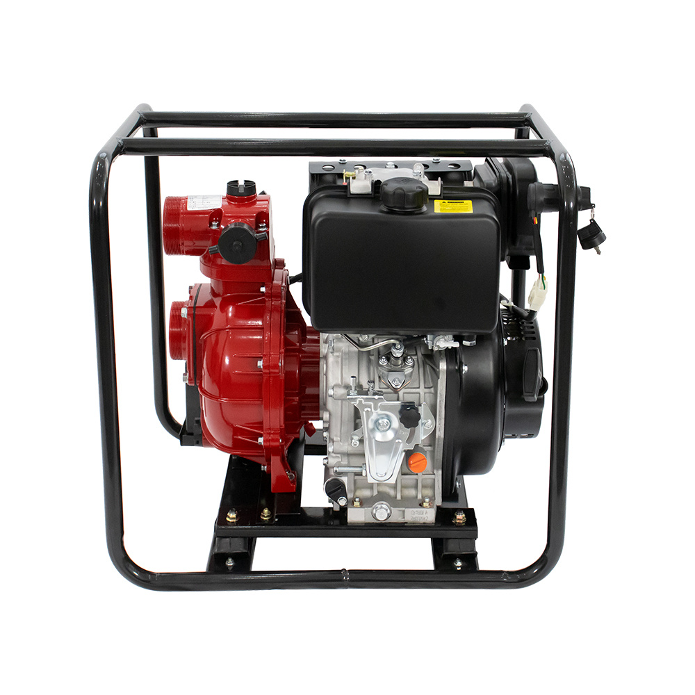 3.5 Inch Heavy-Duty Diesel Water Pump Featuring a Cast Iron Pump Body for Fire Fighting Applications. XF80-35-55-186F