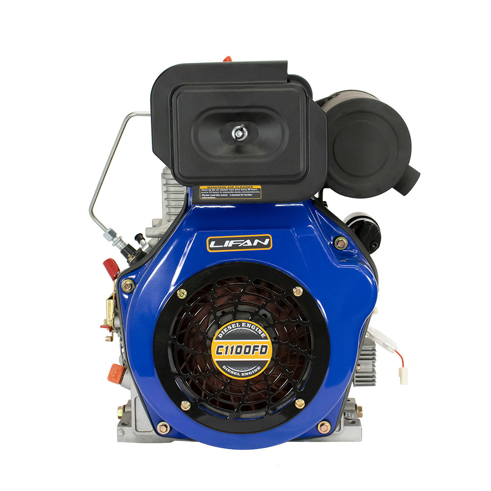 667CC 9000W Heavy Duty Single Cylinder Air Cooling Diesel Motor Engine with Oil Dipstick KH1100
