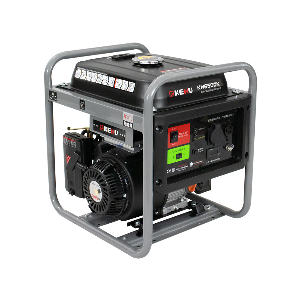 5500/5000-Watt 4-Stroke Recoil Start Gasoline Powered Fuel Portable Generator with OHV KH6500