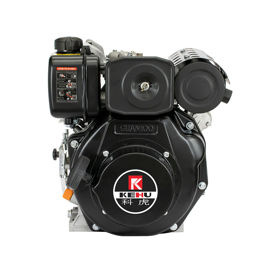 4-Stroke 3.68KW Single-Cylinder Portable Diesel Engine With Recoil Start System for Gardening KH178F