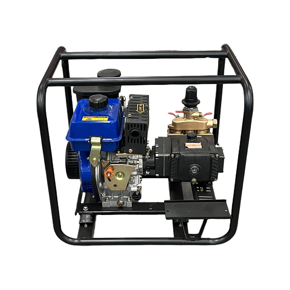 170F 4-Stroke Motorized Diesel Engine Portable Power Sprayer for Agriculture