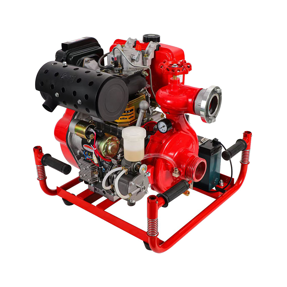 Portable Hand-held High Lift Diesel Water Pump for Fire Fighting KHC6.0/10