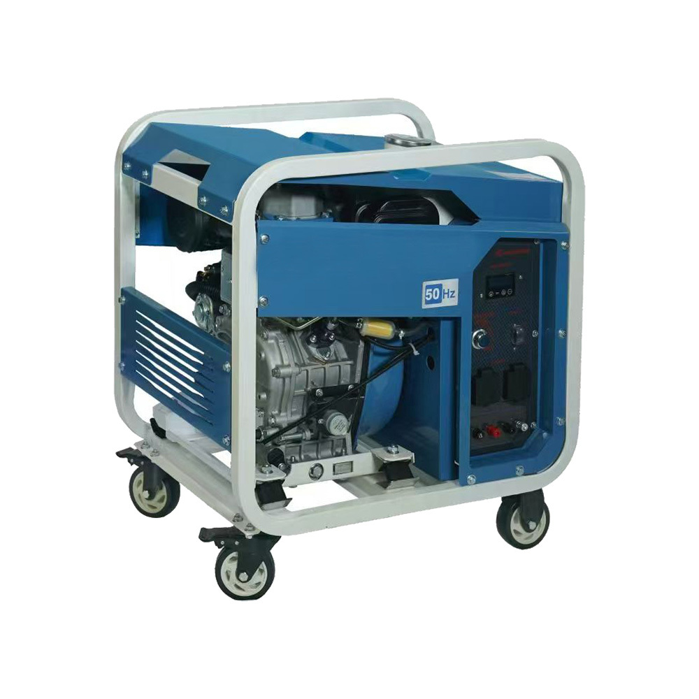 B-type Home Backup Air-cooled Diesel Portable Generator With Electric Start