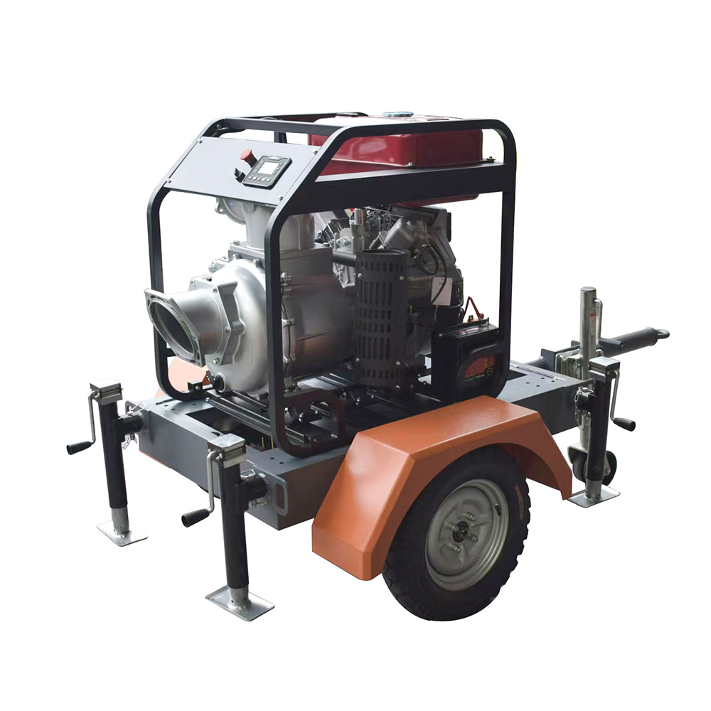 713cc 3 in. Industrial Duty Full Trash Water Pump Powered by Kepu Portable Utility