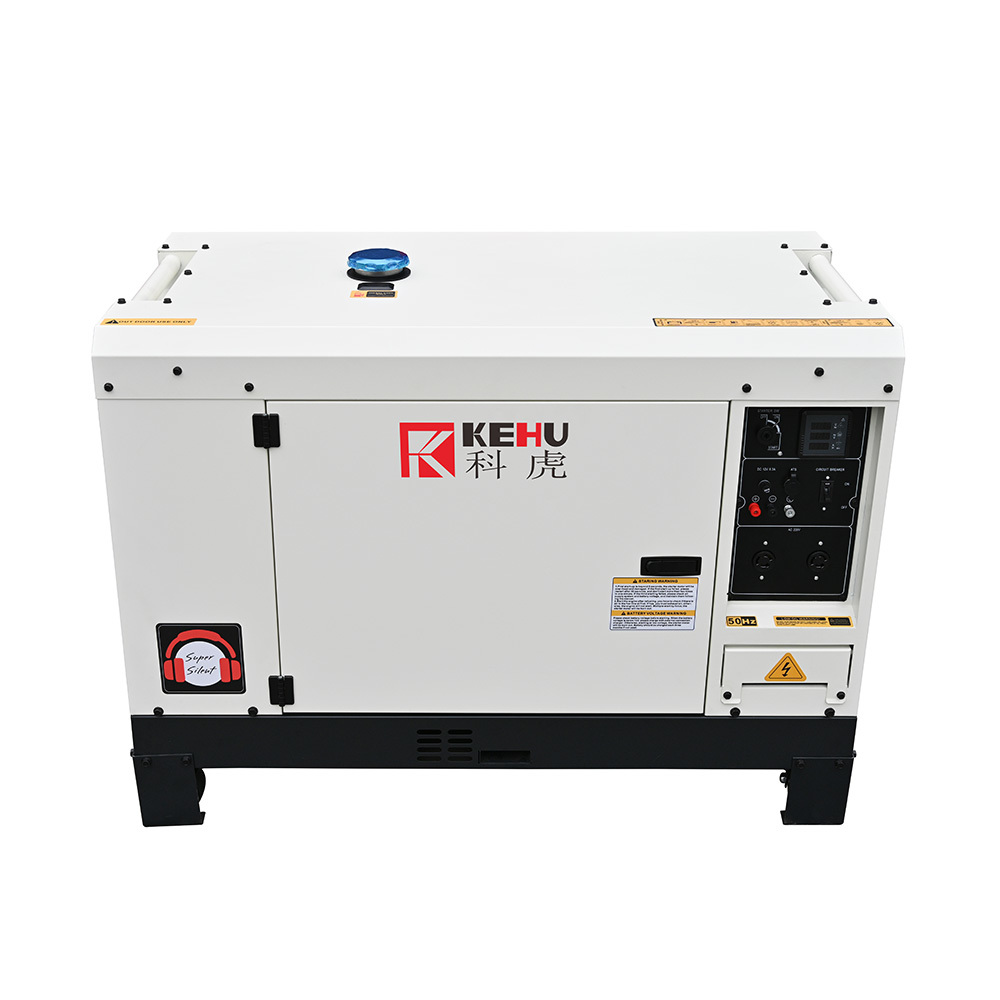 V-type 2-Cylinder 3 PH Electric Silent Diesel Generator featuring AVR and a Digital Display