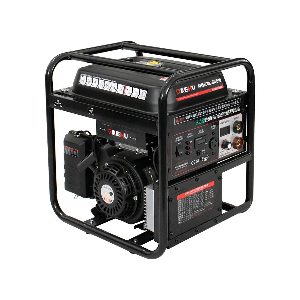 4000 / 3600-Watt Multi-Function Gasoline Powered Home Backup Portable Inverter Digital Generator with Electric Start KH5500Ki-GW210