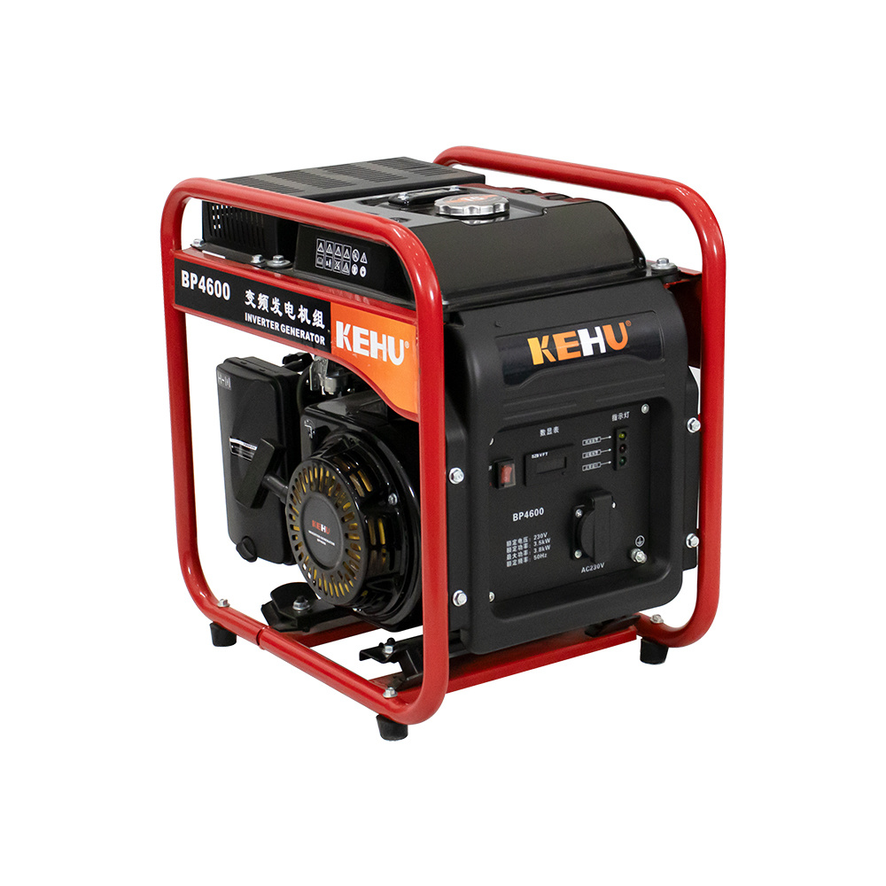 B-type 212cc KH170F Open Frame Recoil Start Gasoline Powered Inverter Generator