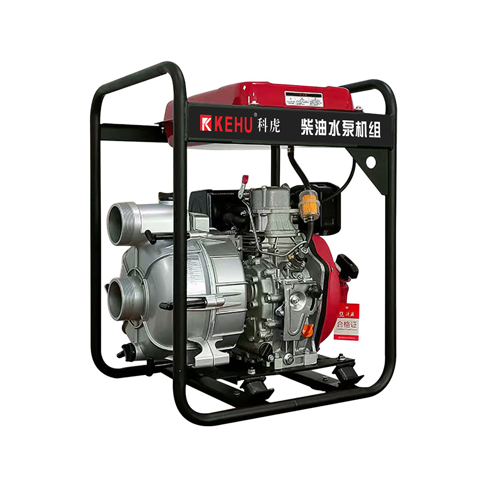 Cast Iron 3'' NPT Discharge 4 Kw Portable Sewage Mud Pump
