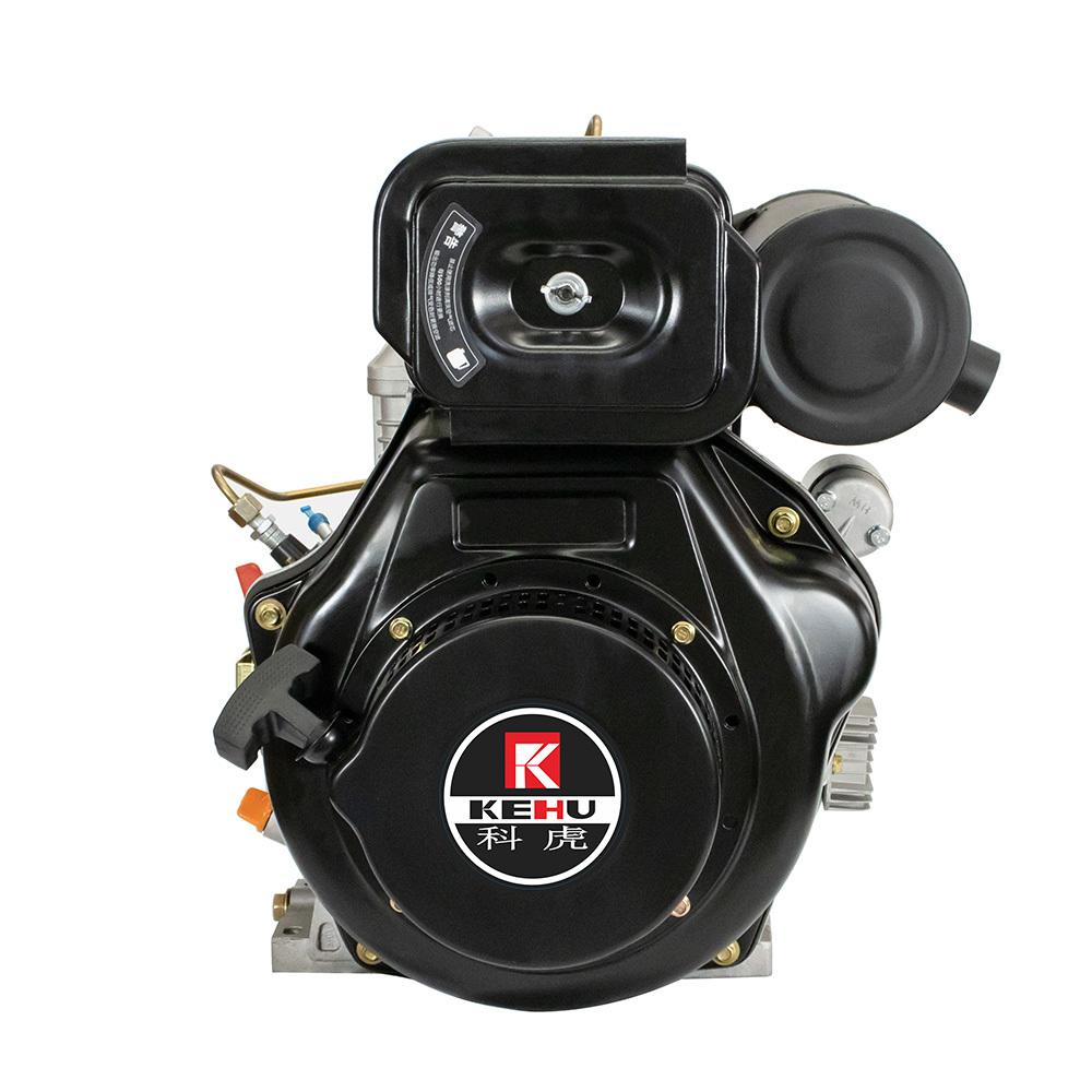 7.5kw 3600 RPM4 Stroke Heavy Duty Single Cylinder Diesel Motor Engine with Recoil Type Hand Start  KH192F
