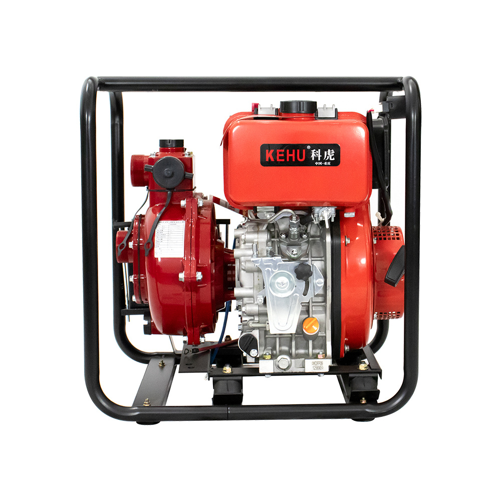 Air Cooled 1.5 Inch 50mm 296cc Self-priming Diesel Cast Iron Portable Water Pump for Irrigation Treatments XF50-15-40-178F