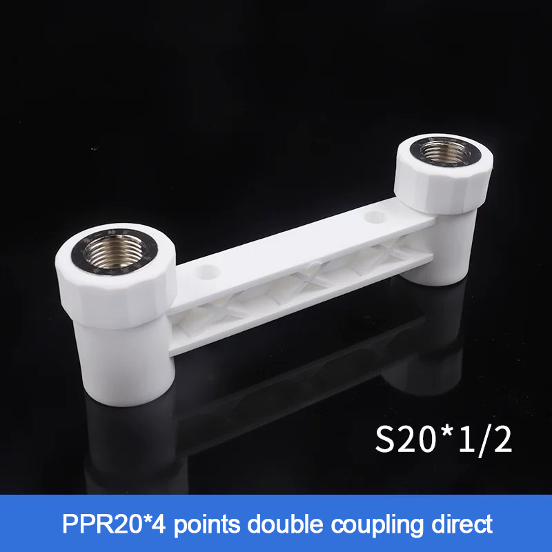 PPR duplex internal threaded tooth elbow tee hot water pipe cold water pipe connector fittings