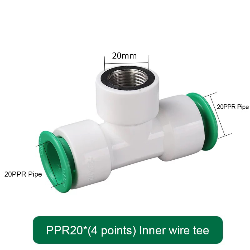 Internal and external wire tee