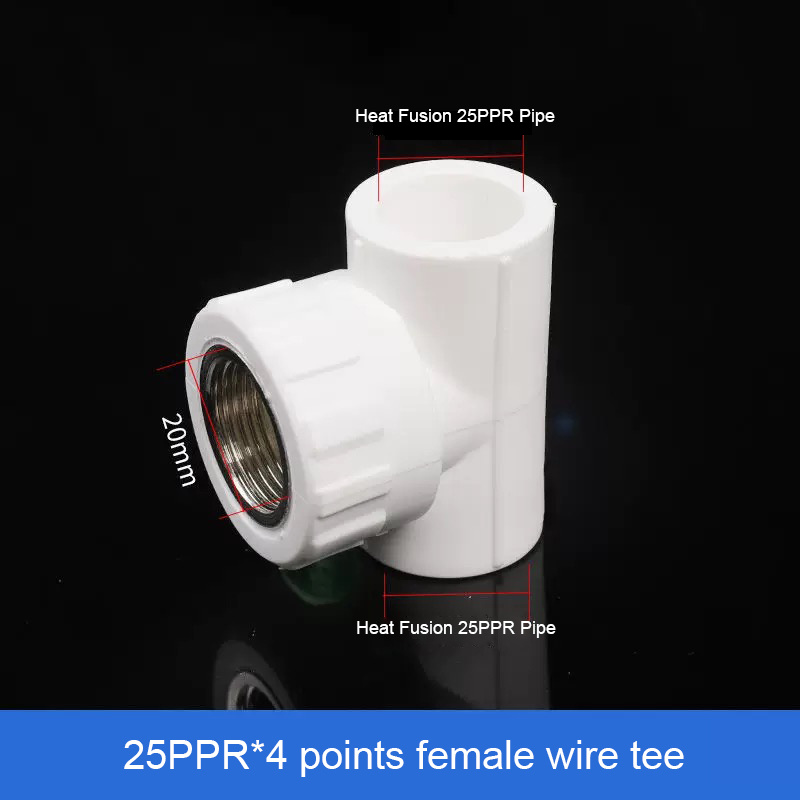 PPE female wire tee