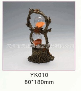 Long-term supply Resin hourglass toys Creative home hourglass toys Fresh fashion hourglass crafts