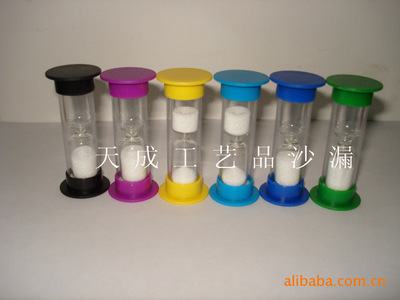 1/3/5 minutes Toy Plastic Hourglass Wholesale Plastic Hourglass Calculator Drinking Tea Timing
