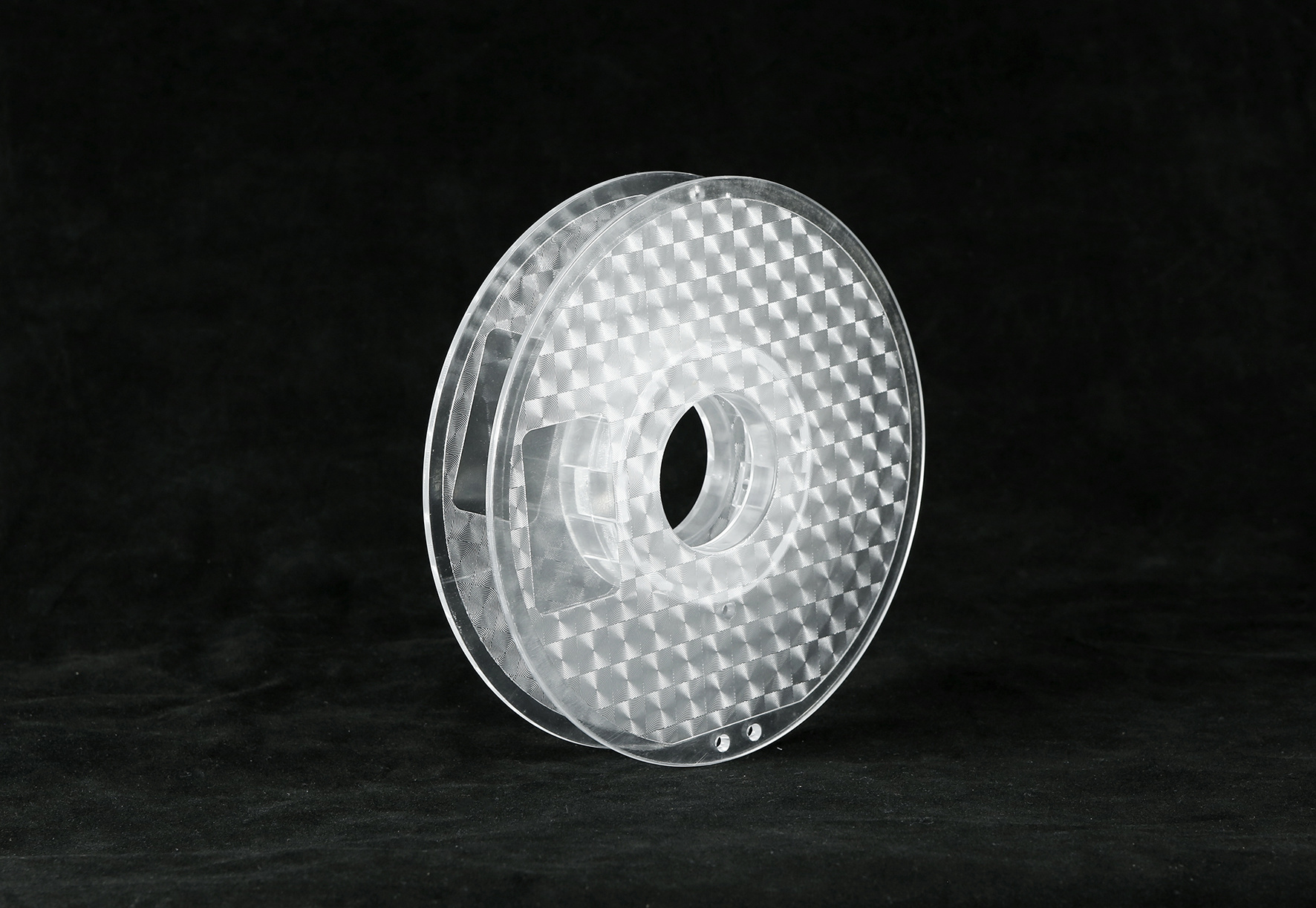 Transparent Pattern 3D Plate