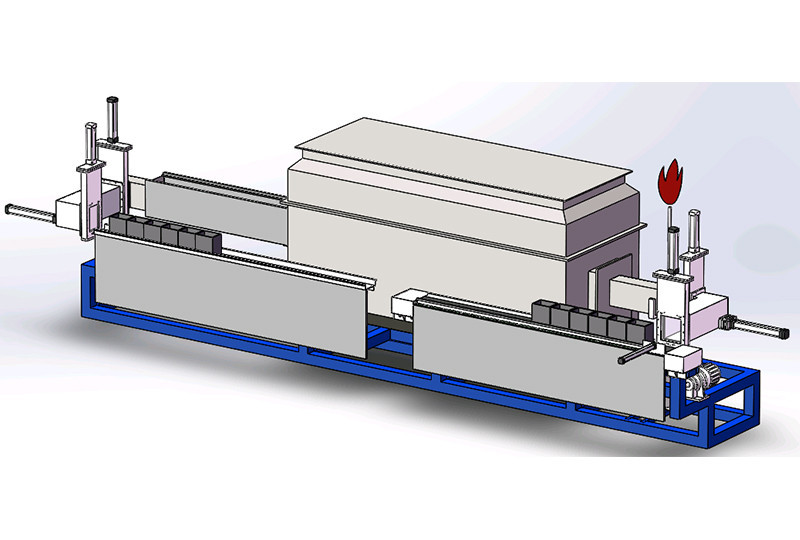 Automatic Molybdenum Heating Pusher Carbonizing Furnace