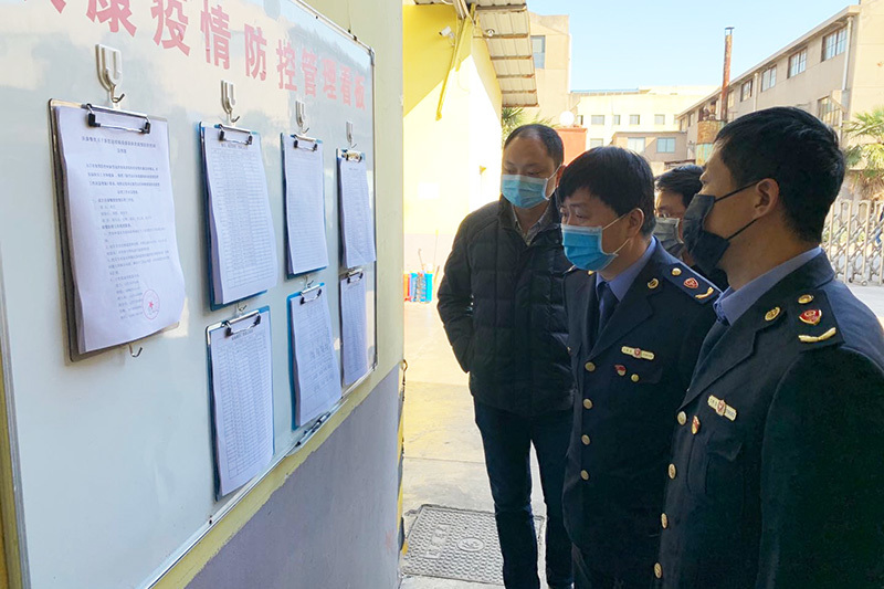 開展單位食堂疫情防控食品安全檢查