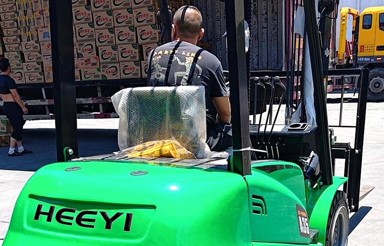 Logistics company handling goods