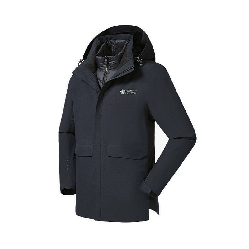 Männer 3-in-1 Funktionsjacke (mit Daunenfütterung)